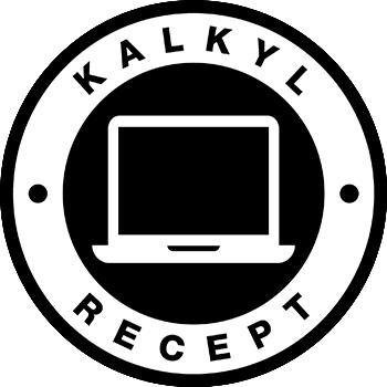 Kalkyl & recept